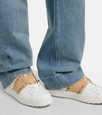 Sneakers Rockstud aus Leder | Valentino Garavani