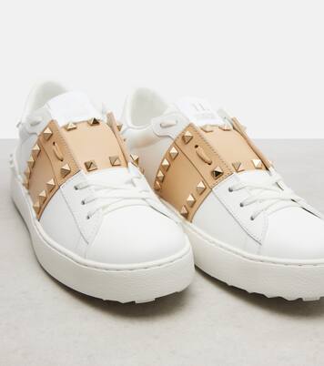 Sneakers Rockstud aus Leder | Valentino Garavani