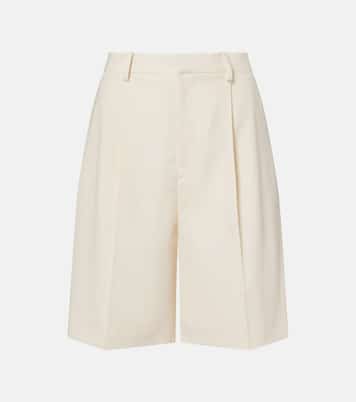 Bermuda-Shorts Minetta aus Woll-Gabardine | Ralph Lauren Collection