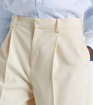 Bermuda-Shorts Minetta aus Woll-Gabardine | Ralph Lauren Collection