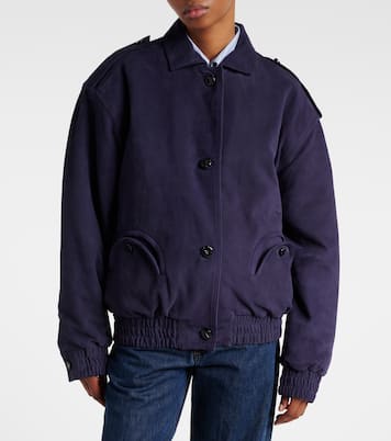 Bomberjacke Viva Charlie aus Veloursleder | Blazé Milano