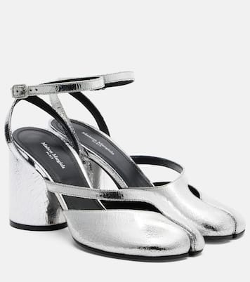 Tabi metallic leather pumps | Maison Margiela