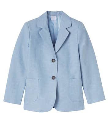 Cotton-blend blazer | Pepa London