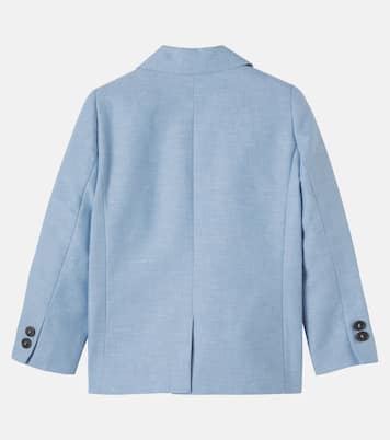 Cotton-blend blazer | Pepa London