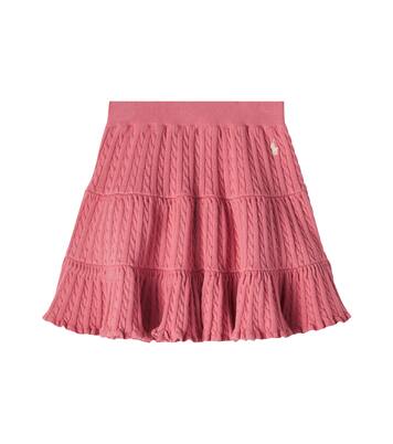 Cable-knit cotton skirt | Polo Ralph Lauren Kids