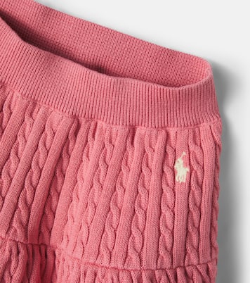 Cable-knit cotton skirt | Polo Ralph Lauren Kids
