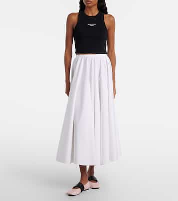 باليرينا من الساتان Sliced Square  | Givenchy