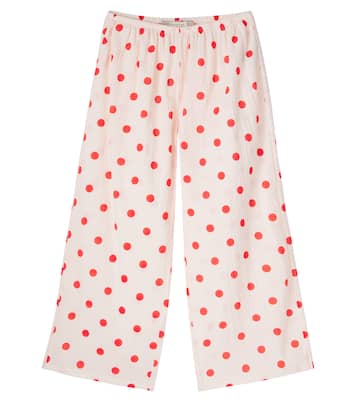 Pantalon Vivo en coton à pois | Konges Sløjd