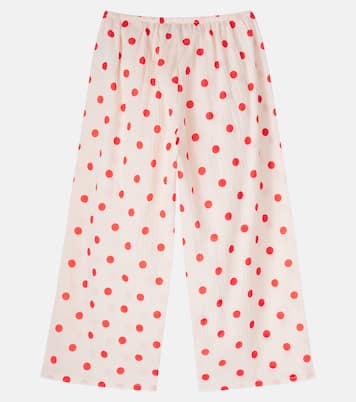 Pantalon Vivo en coton à pois | Konges Sløjd