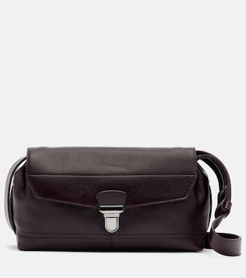Gear Small leather shoulder bag | Lemaire