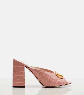 Mules VLogo en cuir | Valentino Garavani