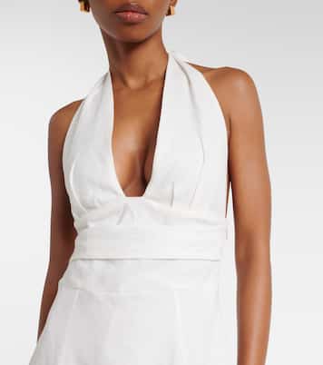 Robe midi Bianca en lin | Faithfull