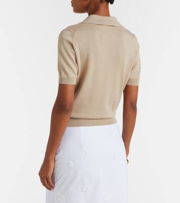 Polopullover Clay aus Baumwolle und Seide | Altuzarra