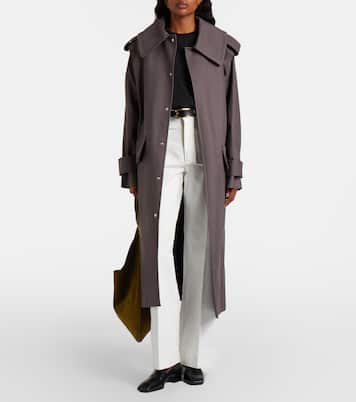 Trench-coat Philippa en coton | Victoria Beckham