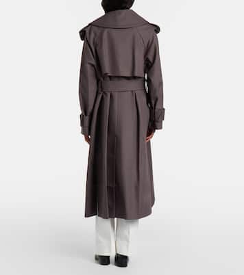 Trench-coat Philippa en coton | Victoria Beckham