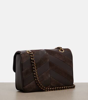 Djuna Medium chevron leather shoulder bag | Valentino Garavani