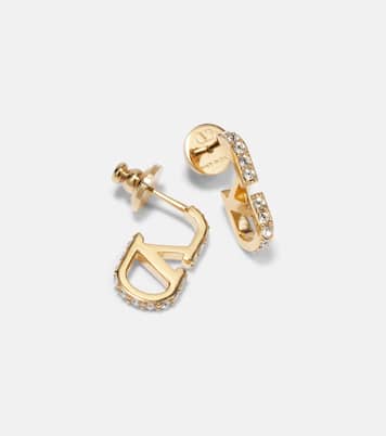 VLogo Signature Swarovski®-embellished earrings | Valentino
