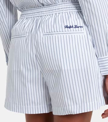x Wimbledon striped cotton shorts | Polo Ralph Lauren