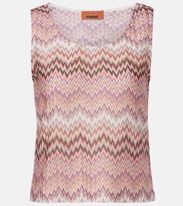 Zigzag knitted top | Missoni