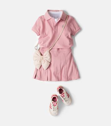 Set aus Polohemd und Rock aus Baumwoll-Piqué | Polo Ralph Lauren Kids