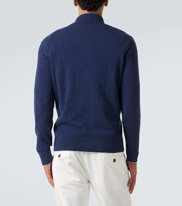 Cashmere half-zip sweater | Eleventy