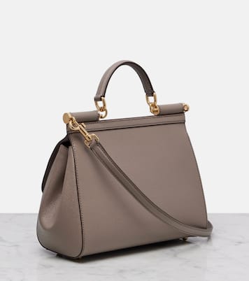 Tote Sicily Medium aus Leder | Dolce&Gabbana