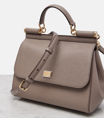 Tote Sicily Medium aus Leder | Dolce&Gabbana