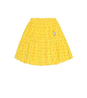 Jupe Bird en coton à pois | The Animals Observatory
