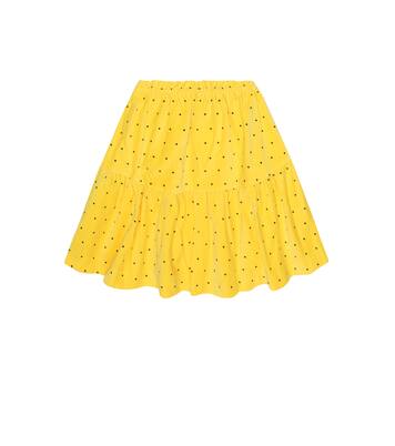 Jupe Bird en coton à pois | The Animals Observatory