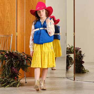 Jupe Bird en coton à pois | The Animals Observatory