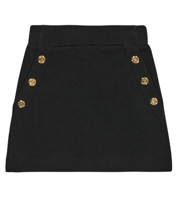 Mini-jupe en coton | Balmain Kids