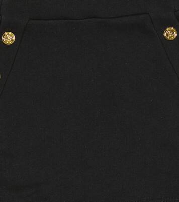 Mini-jupe en coton | Balmain Kids