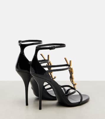 Cassandra 100 leather sandals | Saint Laurent