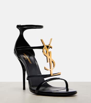 Cassandra 100 leather sandals | Saint Laurent