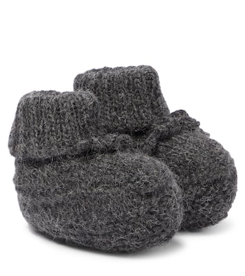Baby Telse alpaca wool booties | Bonpoint