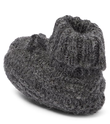Baby Telse alpaca wool booties | Bonpoint