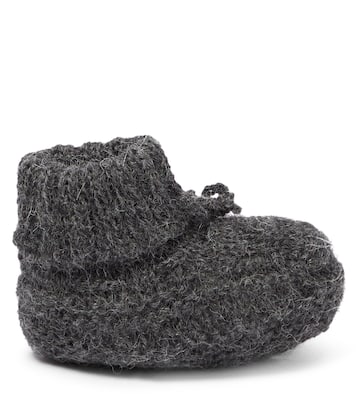 Baby Telse alpaca wool booties | Bonpoint