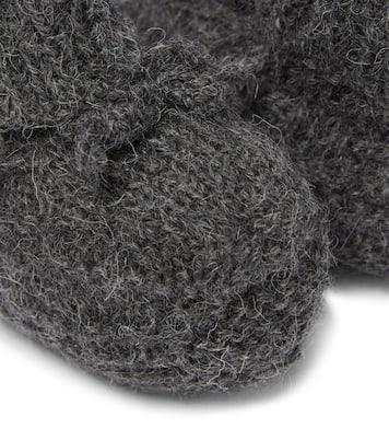 Baby Telse alpaca wool booties | Bonpoint