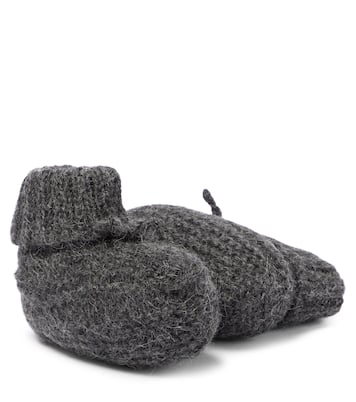 Baby Telse alpaca wool booties | Bonpoint