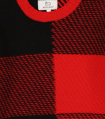 Jersey en mezcla de lana a cuadros | Woolrich Kids