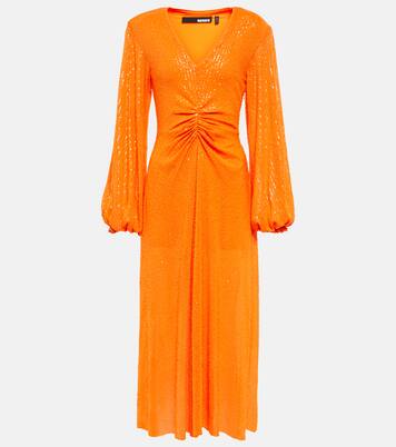 Midikleid mit Pailletten | Rotate