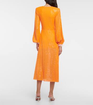 Midikleid mit Pailletten | Rotate