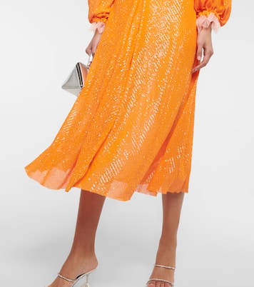 Midikleid mit Pailletten | Rotate