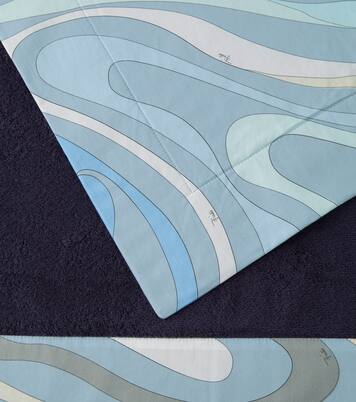 Marmo cotton beach towel | Pucci