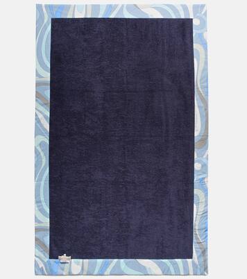 Marmo cotton beach towel | Pucci