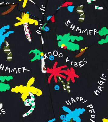 Camicia in cotone con stampa | Stella McCartney Kids