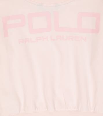 Sweat-shirt en coton mélangé | Polo Ralph Lauren Kids
