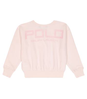 Sweat-shirt en coton mélangé | Polo Ralph Lauren Kids