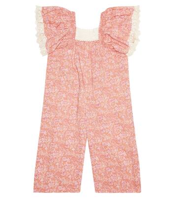 Irene floral cotton jumpsuit | Louise Misha