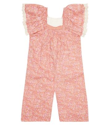 Irene floral cotton jumpsuit | Louise Misha